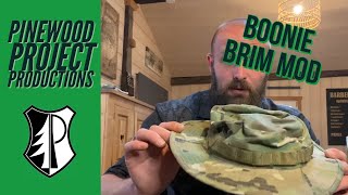 Modify the brim of your Boonie Hat [upl. by Prussian]