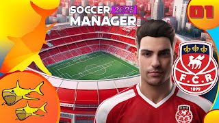 UNE PÉPITE CE SOCCER MANAGER 2025  LE GRAND TEST AVEC MALDER  👍💬🔔 ❕❗ 1 SM 25 CARRIERE FC ROUEN [upl. by Fabian600]