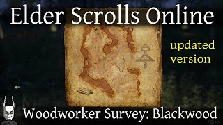 Woodworker Survey Blackwood Elder Scrolls Online ESO [upl. by Forlini72]