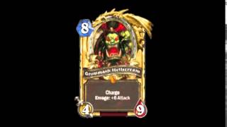 I Can Wait No Longer  Grommash Hellscream  Hearthstone [upl. by Mikael773]