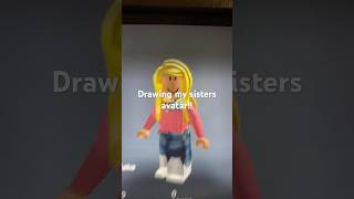 music remix dance roblox artist avatar Drawing my sisters roblox avatar [upl. by Robertson424]