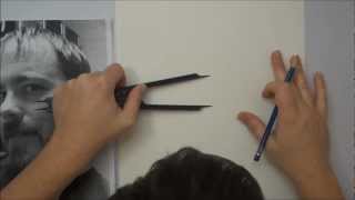 Portrait Drawing for Beginners  Part 1  The Layout [upl. by Anir]