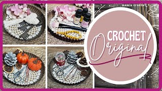 🥳VOUS RÉVIEZ DE CROCHET ORIGINAL VOILA QUI VA VOUS COMBLER  😍 TUTO ÉCOLO MamieCrochet [upl. by Adihsaar]