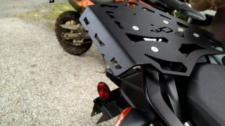 Honda Africa Twin 1000 Luggage Rack by Outback Motortek [upl. by Godfry222]