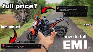 how do full price duke 200 💵 with tft display 🤔 my bike price omg 😱  king of eh santhurukingofme [upl. by Netsrejk183]