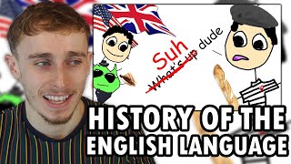 Brit Reacting to Casually Explained The English Language [upl. by Irot97]