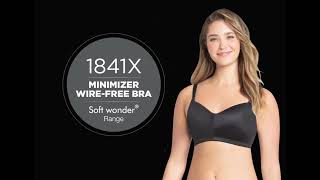 Jockey Woman  Soft Wonder collection  1841X Minimizer Wirefree Bra [upl. by Roderic80]