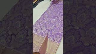 kanchipuram silk sarees rich pallu blouse brocket sarees HEAVY QUALITY Kuttu weaving manu [upl. by Zizaludba]