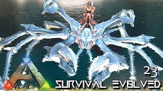 ARK ABERRATION MODDED  LVL 1400 KARKINOS GIANT CRAB  E23  GAMEPLAY ARK SURVIVAL EVOLVED [upl. by Anaicilef]