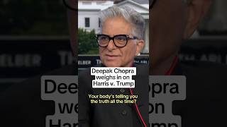 Deepak Chopra weighs in on Harris v Trump [upl. by Millan]