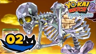 YoKai Watch 2 Psychic Specters Walkthrough  Part 2  Glitzy Bones [upl. by Asik580]