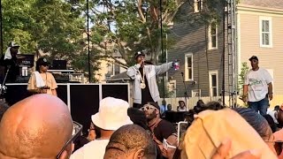 RAKIM  LIVE 7202024  Saying farewell at RONDO DAYS  Hallie Q Brown  ST PAULMN  ERIC BampRAKIM [upl. by Elamef226]