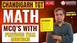 CHANDIGARH TGT  MATH  MCQS LIVE CLASS  COACHING IN CHANDIGARH competitionguru tgtexam [upl. by Nagey]