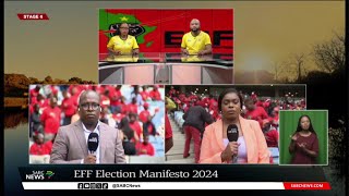 EFF Manifesto Launch 2024  EFF supporters expected to fill Moses Mabhida Stadium to capacity [upl. by Mahmoud]