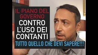 Piano del quotGOVERNO ANTICONTANTIquot Come vuole eliminarli Tutto quello che devi sapere E CHE NON SAI [upl. by Dayir]