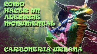 Como crear un Alebrije Monumental GUSANO [upl. by Halimak]