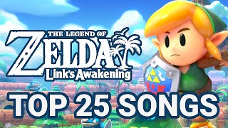 Top 25 Legend of Zelda Links Awakening Songs [upl. by Analla443]