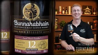 Bunnahabhain 12 Cask Strength  Batch 2  2022 Edition 566  Vol [upl. by Aileno]