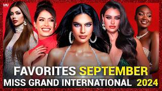 Miss Grand International 2024 TOP 20 FAVORITES September edition [upl. by Anazraf]