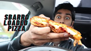 Sbarro Loaded Sausage and Pepperoni Pizza is UNDERRATED [upl. by Bromleigh]