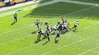 RENEGADE causes INSANE BLOCKED PUNT in Pittsburgh [upl. by Ahsykal]