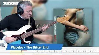 Placebo  The Bitter End Bass Cover  TABs [upl. by Asen586]