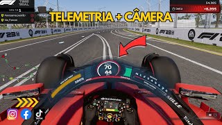 Como instalar Telemetria HALO TV F1 2023 e Configuração da câmera [upl. by Atinauj]