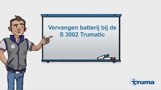 Vervangen batterij bij de S 3002 Trumatic [upl. by Llig]