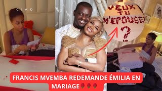 Francis Mvemba redemande Émilia en mariage🌹🌹🌹 [upl. by Frederico40]