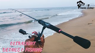 My Ultralight Setup Details And Shore Fishing [upl. by Kassity]