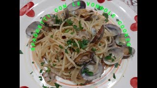 SPAGHETTI CON LE VONGOLE COOKEO [upl. by Novhaj]