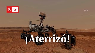 ¡Conquistando Marte El Rover Perseverance llega al planeta rojo  Semana Noticias [upl. by Jaqitsch21]