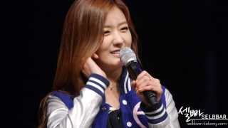 131004 윤보미 quot아잉아잉quot  홍천군인의날행사 by 셀빠 [upl. by Eenalem]