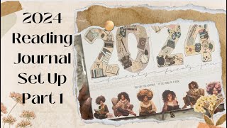 2024 Reading Journal Set Up Part 1  Intro Pages  Archer and Olive [upl. by Py563]