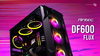 SUPER Affordable RGB  Antec DF600 Flux [upl. by Ahsemrac]