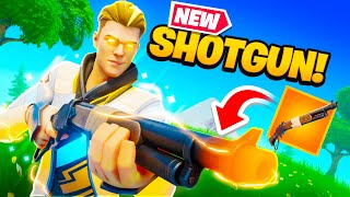 NEW Lever Action Shotgun in Fortnite OP [upl. by Jereld]