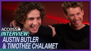 Timothée Chalamet Makes Austin Butler BLUSH [upl. by Ecinahc220]