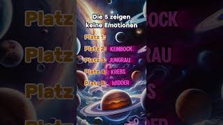 Diese Sternzeichen zeigen KEINE Emotionen 🥶😨 sternzeichen astrologie [upl. by Aelahs]