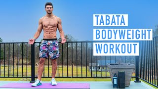 8Minute  Tabata Bodyweight Workout  Ash Crawford [upl. by Eidod]