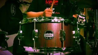 MAPEX Mars Blood Wood Birch Snare [upl. by Soloma]