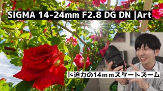 SIGMA 1424mm F28 DG DN Art の紹介 [upl. by Hengel]