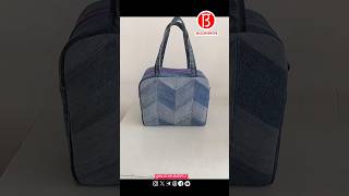 How To Make Patchwork Tote Bag Sewing Tutorial Part 120 [upl. by Ainosal]