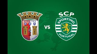 🔴Braga vs Sporting Ao Vivo  Liga Betclic [upl. by Rratsal]