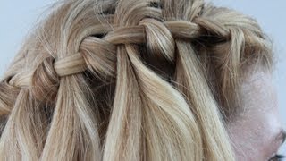 Easy Waterfall Braid Tutorial [upl. by Verna817]