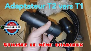 ASTUCE  Utilisez un seul chargeur pour la norme T1 et T2 idéal pour ceux qui possèdent les 2 norme [upl. by Eiramlirpa]