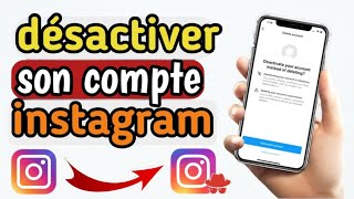 Comment désactiver un compte instagram Mise à jour 2024 desactiver un compte instagram [upl. by Altaf]