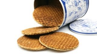 The right way to eat a Stroopwafel [upl. by Ecirtaemed]