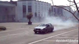 Alfa Romeo 75 CRAZY DRIFT [upl. by Velvet]