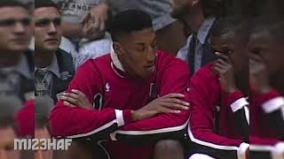 Pippen Fouled Out but Michael Jordan Got This 19910607 [upl. by Rez951]