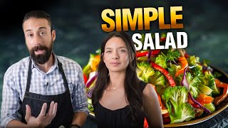 Simplest Most Delicious Salad Techniques [upl. by Olimac]